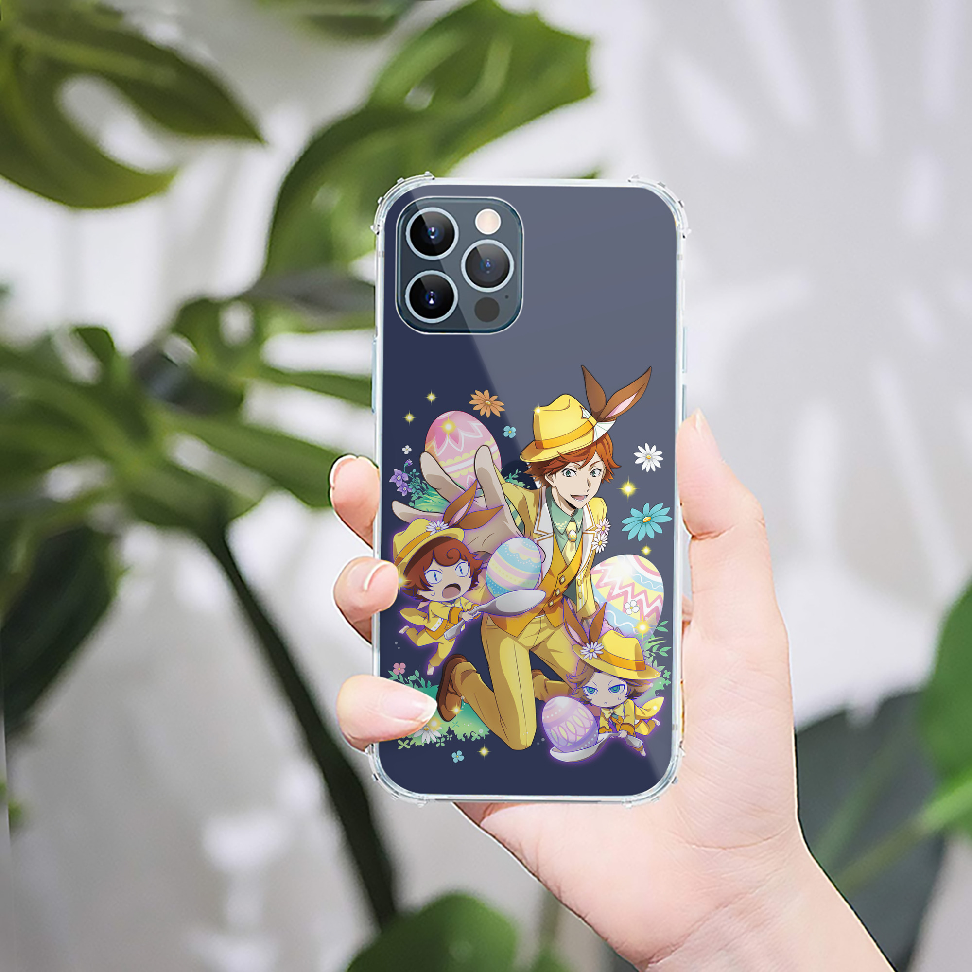 （画像用） 文豪ストレイドッグス Bungo Stray Dogs 【iPhone 12シリーズ対応】透明スマホケース（クリアソフトケース）